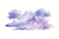 Clouds dusk sky watercolor backgrounds outdoors nature. AI generated Image by rawpixel.