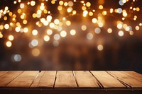 Wood backgrounds christmas lighting. AI generated Image by rawpixel.