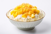 Cream dessert mango food. AI generated Image by rawpixel.