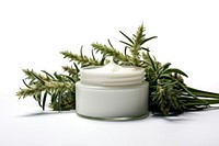 Mugwort skincare plant herbs jar. AI generated Image by rawpixel.