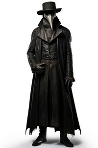 Plague doctor overcoat costume fashion. AI generated Image by rawpixel.