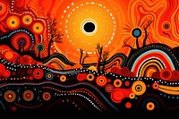 Aboriginal art pattern backgrounds accessories. AI generated Image by rawpixel.