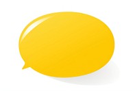 Speech bubble white background simplicity emoticon. AI generated Image by rawpixel.
