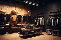 Clothing store furniture closet room. AI generated Image by rawpixel.