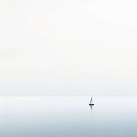 Sea watercraft sailboat outdoors. AI generated Image by rawpixel.
