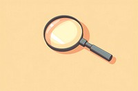 Magnifying circle yellow font. AI generated Image by rawpixel.
