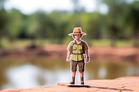 Chinese people Kakadu National Park toy protection portrait. AI generated Image by rawpixel.