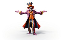 Circus costume joker adult. AI generated Image by rawpixel.