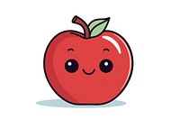 Cute png apple fruit plant. AI generated Image by rawpixel.