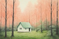 Architecture outdoors building cottage. AI generated Image by rawpixel.