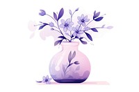 Vase flower plant creativity. AI generated Image by rawpixel.