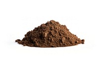 Dirt powder soil white background. AI generated Image by rawpixel.