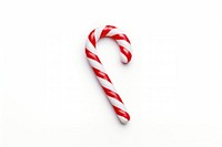 Candy cane white background confectionery celebration. AI generated Image by rawpixel.