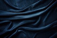 Dark blue fabric texture  monochrome wrinkled. 