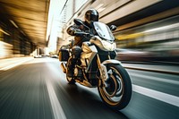 Riding speedy motorcycle adult vehicle helmet. AI generated Image by rawpixel.