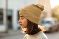 Women's beanie, lifestyle fashion clothing