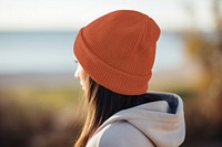 Women's beanie, lifestyle fashion clothing