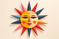 Sun art craft representation. AI generated Image by rawpixel.