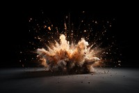 Explosion fireworks sparks destruction. AI generated Image by rawpixel.
