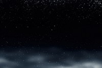 Snowfall backgrounds astronomy outdoors. AI generated Image by rawpixel.