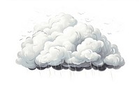 Cloud backgrounds white chandelier. AI generated Image by rawpixel.