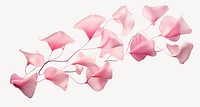 Pink flower branch. AI generated image by rawpixel.