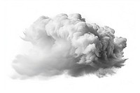 Grey wide cloud nature smoke white. AI generated Image by rawpixel.