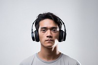 Headphones technology portrait headset. AI generated Image by rawpixel.