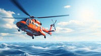 Helicopter aircraft vehicle rescue.