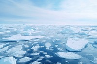 Ice outdoors glacier horizon. AI generated Image by rawpixel.