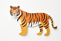 Tiger tiger wildlife animal. AI generated Image by rawpixel.
