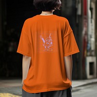 Baggy t-shirt, lifestyle fashion clothing