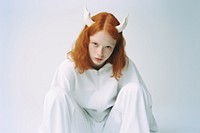 Devil costume photography portrait fashion. 