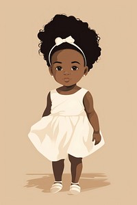 African american young baby portrait dress photography. 