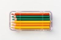 Plastic stationary case pencil creativity. AI generated Image by rawpixel.