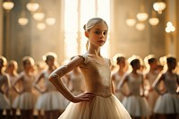 Ballet students dancing fashion wedding. AI generated Image by rawpixel.
