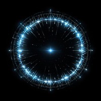Glowing magic runes circle astronomy light space. AI generated Image by rawpixel.