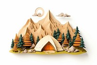 Camping mountain nature tent. AI generated Image by rawpixel.