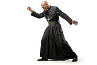Priest photo adult white background. AI generated Image by rawpixel.