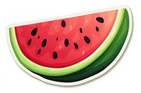 Sticker watermelon fruit plant. AI generated Image by rawpixel.