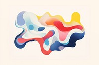 Shapes abstract painting drawing. AI generated Image by rawpixel.