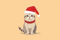 American Shorthair christmas animal mammal. 