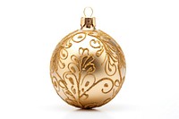 Christmas decolation gold jewelry locket. AI generated Image by rawpixel.