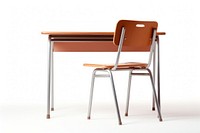 Classroom desk furniture chair. AI generated Image by rawpixel.