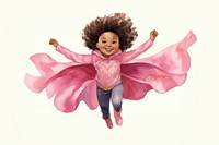 Hero cheerful pink toy. AI generated Image by rawpixel.
