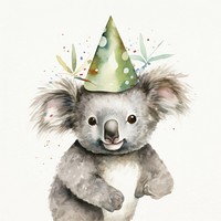 Koala mammal animal party. AI generated Image by rawpixel.