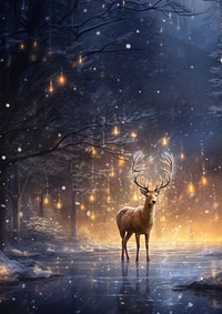 magical christmas, winter season.  