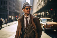 City portrait fashion street. AI generated Image by rawpixel.