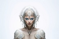 Goddess accessories portrait jewelry. AI generated Image by rawpixel.