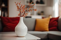 Living room vase furniture flower. 